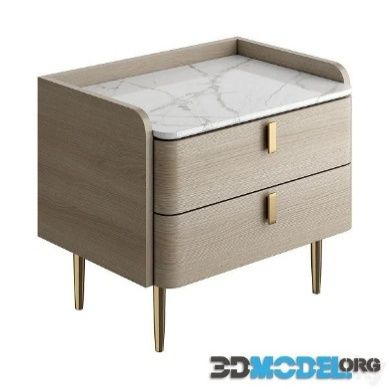 Vesper Bedside Table